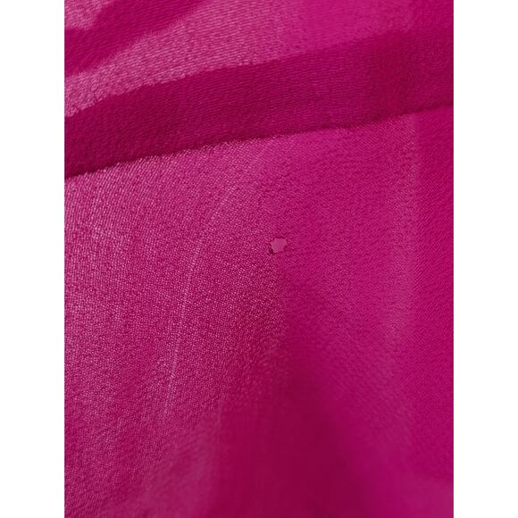 City Chic Dress Maxi Ruffle Flirty Detail Shock Pink Boho Feminine Sexy Size 18 - Picture 8 of 15